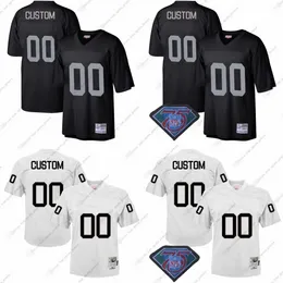 Custom 98 NCAA 75th Vintage Football Jerseys Retro Art Shell Willie Brown Ken Stabler Тим Браун Маркус Аллен Чарльз Вудсон