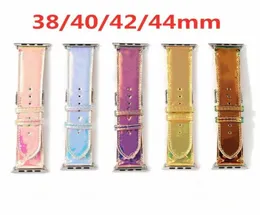 Fashion Designer Watch Straps for Watches Series 1 2 3 4 5 6 Top Quality Leather Smart Bands Deluxe Wristband Watchbands Wearable 7284717