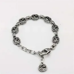 Designer smycken armband halsbands ring graverat mönster armband kan lägga till justerbart sammanlåsande armband enkelt personligt