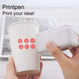 기계 이브 봇 프린트 펜 핸드 헬드 프린터 DIY 잉크젯 펜 문신 장치 미니 작은 휴대용 의류 맞춤형 라벨 인쇄기