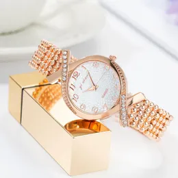 Designer Watcheswomens Watch Rose Watches High Citli Gold Bilezik Saat Kuvars -Battery Fashion