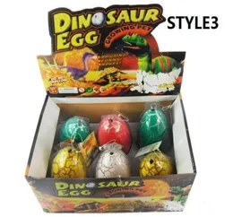 4 dimensioni Dinosaur Easter Egg Novità Giochi Varietà di animali Le uova possono schiudere animali giocattoli creativi1289704