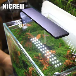 Lysningar Nicrew Chihiros C -serien LED Aquarium Light Full Spectrum IP67 Vattentät fiskbehållare för växter Fiskbelysning 110V240V