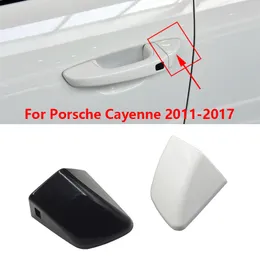 ل Porsche Cayenne 2011-2017 أمامي السيارة اليسرى الجانبية الخارجية خارج مقبض الباب غطاء غطاء غطاء