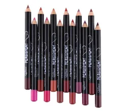 Professional Multifunctional Lipliner Pencil Long Lasting Waterproof Lip Eye Brow Cosmetic Makeup Colorful Lip Liner Pens7481460
