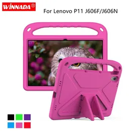 Case Cover For Lenovo Tab P11 TB J606F J606N Case EVA Full Body Tablet Stand kids Cover For Lenovo P11 TBJ606L 11 Inch coque