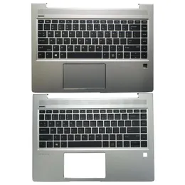 Composants nouveau clavier d'ordinateur portable américain pour HP Probook 440 G6 445 G6 440 G7 445 G7 avec couvercle supérieur repose-poignets