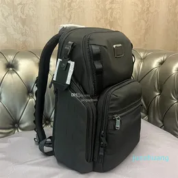 디자이너 -Summer Mens Alpha Bravo Backpacks Black Blue Tumi Outdoor Backpack Sport Bags 컴퓨터 핸드백