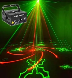 80 Patterns Projector DJ Laser Stage Light RG red green Blue LED Magic Effect Disco ball with controller moving head Party Lamp 118094928