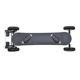 SYL-08 Versione V3 Skateboard elettrico fuoristrada con telecomando Motore da 1450 W fino a 38 km / h Batteria da 10 Ah Tavola d'acero Ruota da 8 pollici Carico massimo 130 kg-Nero