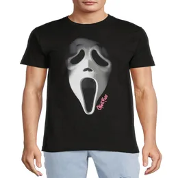 T-shirt grafica a maniche corte da uomo Ghostface e Big Men