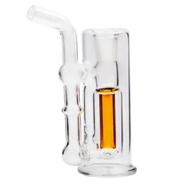 Mini 10mm Bubbler glass water pipe bong for dynavap