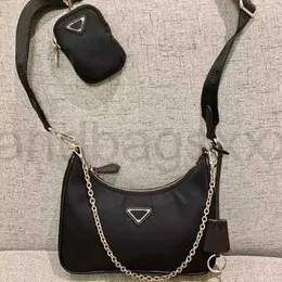 Luxury designer Shoulder Bag high quality 3 in 1nylon Handbag Bestselling wallet women bags Crossbody Hobo purses
