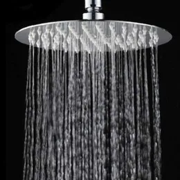 Bathroom Shower Heads New high-quality 10/8/6 inch stainless steel ultra-thin waterfall shower head rainwater circular square