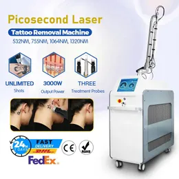 Picosekund lasertatuering borttagning maskin pris ärr pigment borttagning maskin pico skönhetsutrustning 3000w