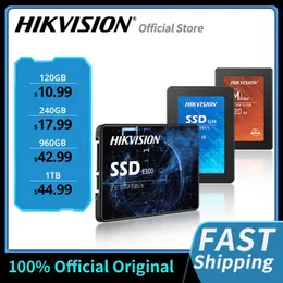 Hikvision SSD 1TB 2.5 ''SSD SATA 120GB 240GB 480GB SSD 500GB 250GB 128GB 256GB 512GB SSD 드라이브 용 노트북