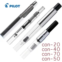 Fountain Pens Pilot Fountain Pen CON-50/Con-20 con 50 con 20 40 70 ink Converter Press inking device 50R 78G 88G Smile Pen Writing Accessory 230530