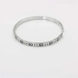 designer jewelry bracelet necklace ring trend girls' Thin Bracelet classic simple bracelet with fashionable opening