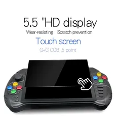 Powkiddy X15 Andriod Handheld Game Console Nostalgic host 55 INCH 1280720 Screen quad core 2G RAM 32G ROM Video Player4249028