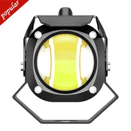 Ny 1x Motorcykel LED Spotlight White Yellow Car Headlight Anti Fog Waterproof Light LED -strålkastare Super Bright Auxiliary Light 12V