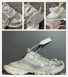 Pantofole di design di lusso da uomo estivo Baotou Ten Generations donna Sandalo con tacco medio Pantofole da viaggio per ufficio moda Con scatola originale TAGLIA 35-46