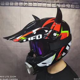 Motorcycle Helmets Safety Motocross Helmet Casco Bicycle Downhill Capacete ATV Cross Child Dot