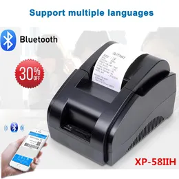 Printers Xprinter 58mm TakeOut Bluetooth Pos Small Ticket Receipt Thermal Printer Cashier For Shopping Mall Restaurant Catering Industry