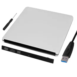 Drives New Slim Hard Plastic USB 3.0 SATA 9.5mm External DVD Enclosure CDROM Case For Laptop CD/DVD Optical Drive Wholesale