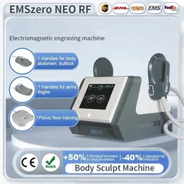 HOT EMSZERO 슬리밍 머신 전자기 근육 자극 신체 DLS-EMSLIM 컨투어링 스컬핑 장비 RF 골반 패드 사용 가능