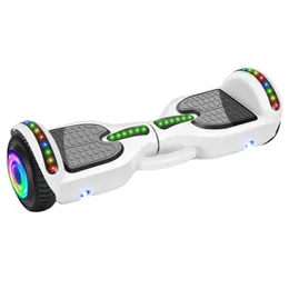 Two-Wheel Auto Skate Board Skateboard Hoverboard Music Smart And Colorful Lights Self-Balancing Electric Scooters