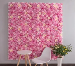 40x60cm Silk Rose Flower Wall Home Decoration Artificial Flowers for Wedding Decoration Romantic Wedding Flowers Backdrop Decor 215401975