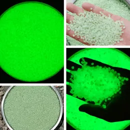 Dekoracje ogrodowe impreza fluorescencyjna super świetlisty cząsteczki świecące pigment jasny żwir Noctilucennt Sand lśnienie w ciemnym proszku