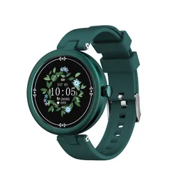 Multi Functional Round Sport Smart Watch med hjärtfrekvens Sömnövervakning Hälsoarmband Pedometer Vattentät långhållning Android iOS Smart Watch