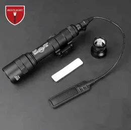SF M600 M600B Scout Light Tactical LED Mini Flashlight 20mm Picatinny Hunting Rail Mount Weapon light for Outdoor Sports W2203116767276