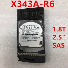 Drives Almost New Original HDD For NetApp 1.8TB 2.5" SAS 128MB 10K For Internal HDD For Enterprise Class HDD For X343AR6 SPX343AR6