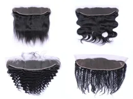 13x4 Swiss Transparent Lace Frontal Pre Plucked Hairline With Baby Hair Natural Color6330726