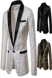 Men Slim Fit Blazer Mens Floral Blazers Floral Prom Dress Blazers Elegant Wedding Blazer and Suit Jacket6321111