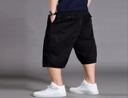Men039s Shorts Big Sizes Men Casual Sport Summer Pants Cargo Thin Loose Long Work Oversize Capris Aesthetic Clothing5309693