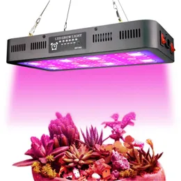 1200W 2400W 3600W Full Spectrum LED Grow Light Dimable Phytolamp för inomhusväxter