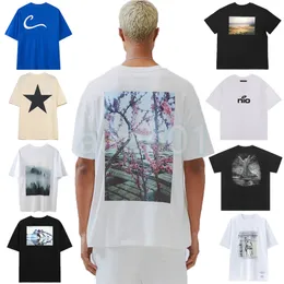 Summer Mens Designer T Shirt ess moda marki damskie luźne tee luksusowe pary uliczne hip-hopowe krótkie tuleżka rozmiar s-xl