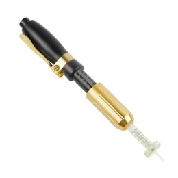 Dispositivos de cuidados de face Gold hialurônico caneta anti-rugas Ajusta não aguda