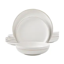 Better Homes Gardens Gold Frost 12 Piece Dinenware Sware