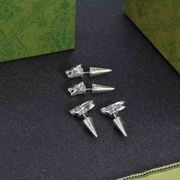 Designerschmuck Armband Halskette Ring 925 Nadel dreidimensionaler Leopardenkopf Hirschkopf Persönlichkeit männlich weiblich Ohrringe Tiere