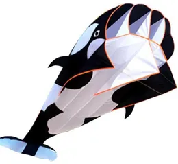 Cartoon 3D Software Kite Whale Shape Animal Pattern Single Line with 30m String Line Flying Kites 101827967446865063