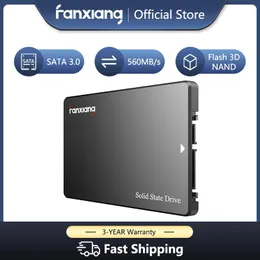 Drives Fanxiang SSD 120GB 240GB 480GB 2,5 дюйма SSD128GB 1 ТБ SATA III Внутренний твердотельный диск жесткий диск HDD SSD для PC Laptop Desktop
