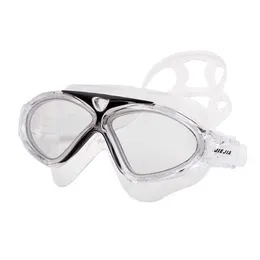 Goggles Swimming Glasses Swim Goggs Diving Masks Män Kvinnor Vuxen Vattentät Professionell Anti Fog Big Fram Swim Eyewear Netacion AA230530