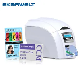 Printers Magicard enduro 3e ID Card Printer Dual Sided HoloKote ID card printer