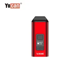오리지널 Yocan Vane Kit Vane Main Main Dry Herb Vaporizer OLED 디스플레이 세라믹 챔버 1100mah vape 펜 5 Colors7172679