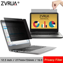 Filtros de 12,5 polegadas (277 mm*156mm) filtro de privacidade para 16 9 9 notebooks de laptop Antiglare Screen Protective Film