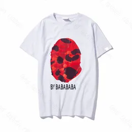 Erkekler Tişörtler Bapestas Erkek Tişört Üstler Sportif Kadın Tees Trends Tasarımcı Pamuk Kısa Kollu Lüks Köpekler Tshirts Giyim Sokak Şortları Giysileri A52Q 6 XEV1